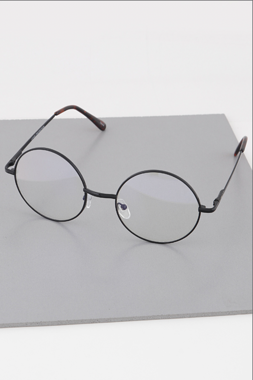 Retro & Round - Blue Light Blocker Sunglasses | Novelty Sunglasses NYC | Costume Eyewear