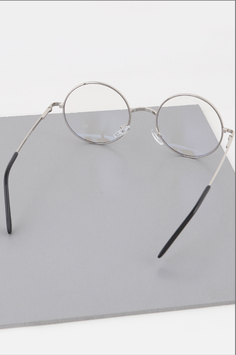 Retro & Round - Blue Light Blocker Sunglasses | Novelty Sunglasses NYC | Costume Eyewear