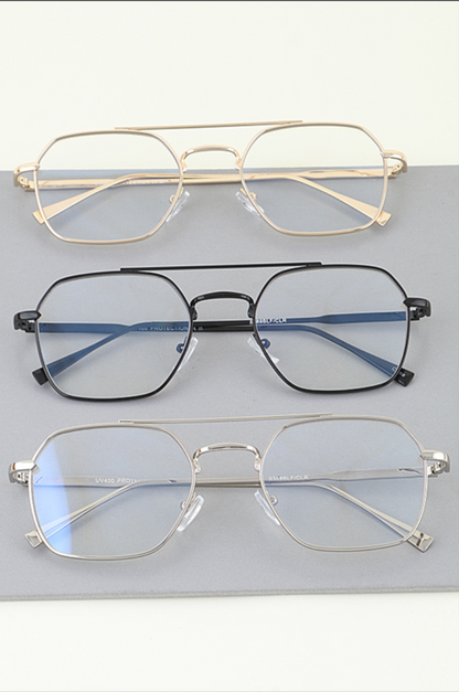 Modern Aviator - Blue-Light Blocker Sunglasses | Novelty Sunglasses NYC | Costume Eyewear