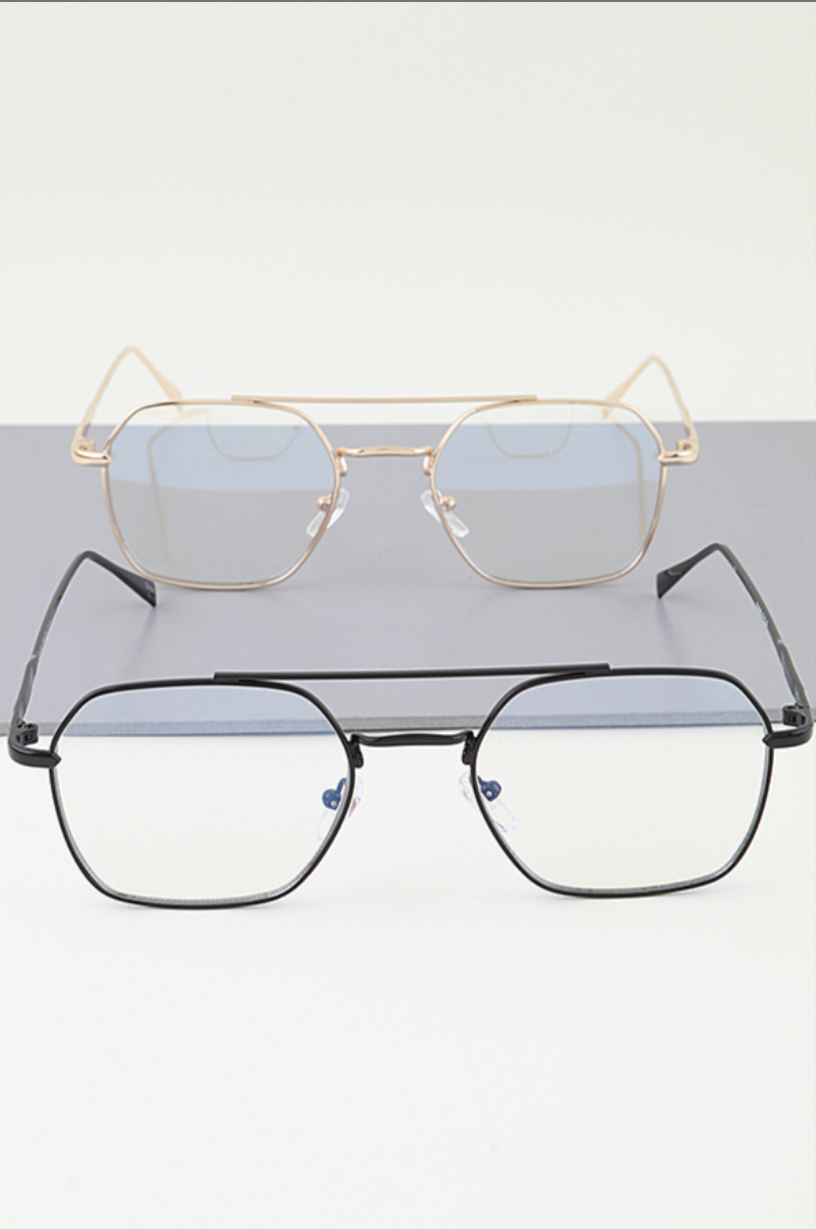 Modern Aviator - Blue-Light Blocker Sunglasses | Novelty Sunglasses NYC | Costume Eyewear