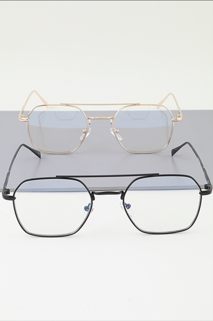 Modern Aviator - Blue-Light Blocker Sunglasses | Novelty Sunglasses NYC | Costume Eyewear
