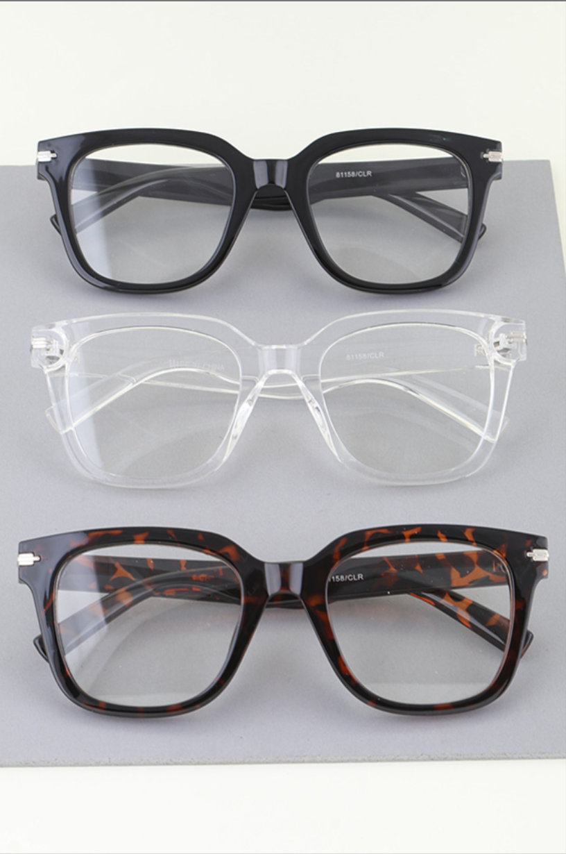 Classic Wayfarer Optical Glasses | Novelty Sunglasses NYC | Costume Eyewear