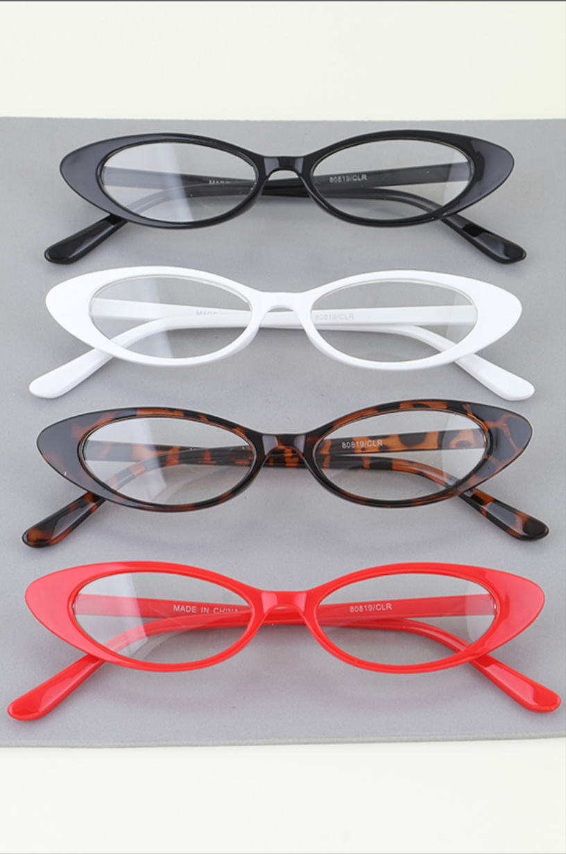 Retro Cat-Eye Optical Glasses | Novelty Sunglasses NYC | Costume Eyewear