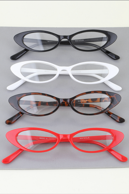 Retro Cat-Eye Optical Glasses | Novelty Sunglasses NYC | Costume Eyewear