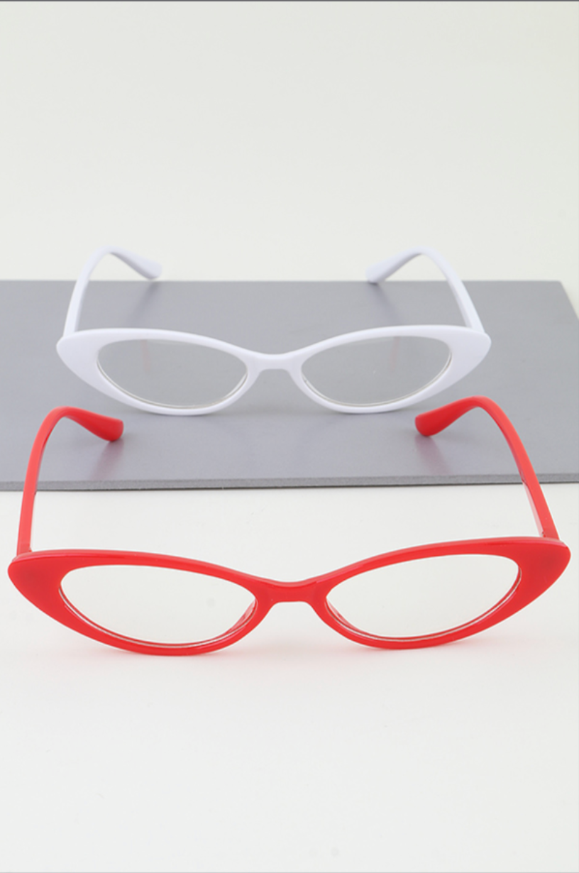 Retro Cat-Eye Optical Glasses | Novelty Sunglasses NYC | Costume Eyewear