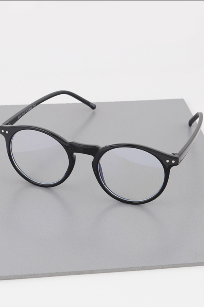 Round Blue-Light Blocker Sunglasses | Novelty Sunglasses NYC | Costume Eyewear
