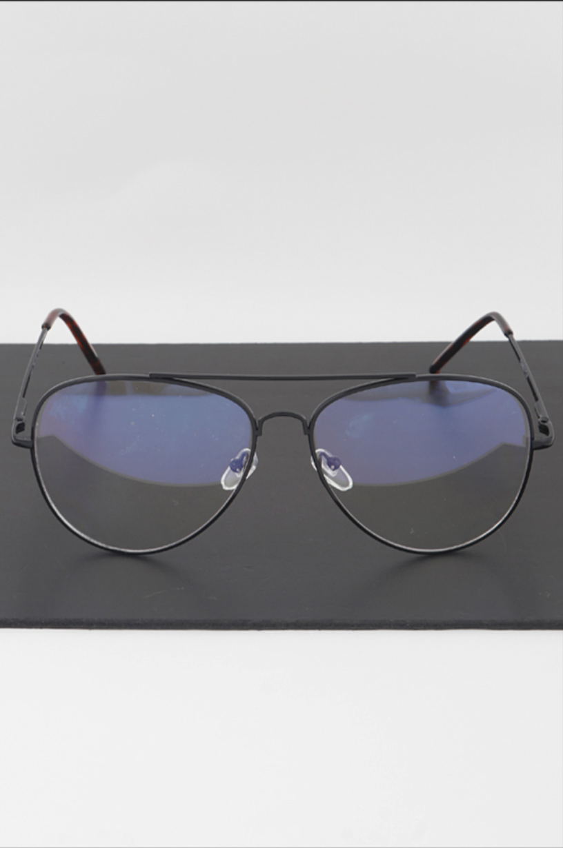 Classic Tinted Aviator Glasses | Novelty Sunglasses NYC | Costume Eyewear