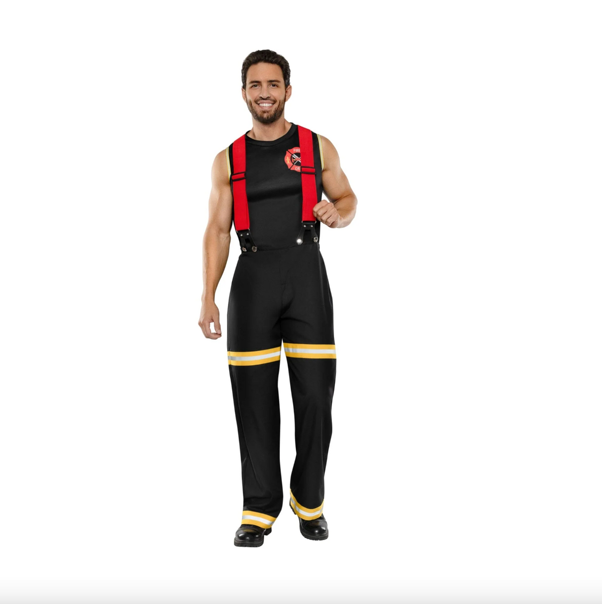 Brave Firefighter Men’s Costume | Mens Halloween Costume NYC | Cosplay Costume Shop
