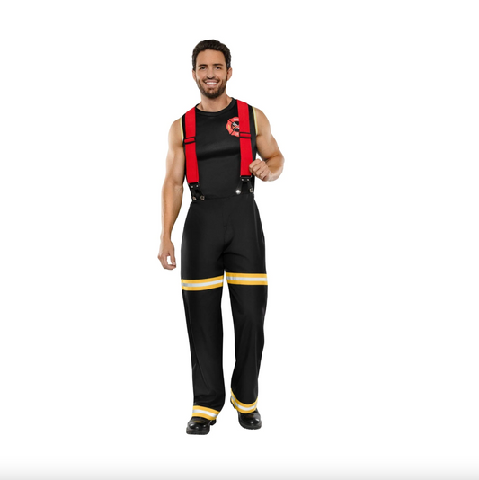 Brave Firefighter Men’s Costume | Mens Halloween Costume NYC | Cosplay Costume Shop