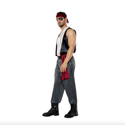 Old World Pirate Men’s Costume | Mens Halloween Costume NYC | Cosplay Costume Shop