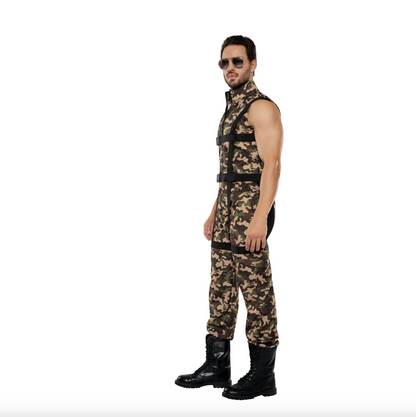Combat Paratrooper Men’s Costume | Mens Halloween Costume NYC | Cosplay Costume Shop