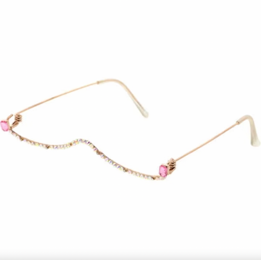 Rhinestone Embellished Frames w/ Jeweled Stones | Novelty Sunglasses NYC | Costume Eyewear
