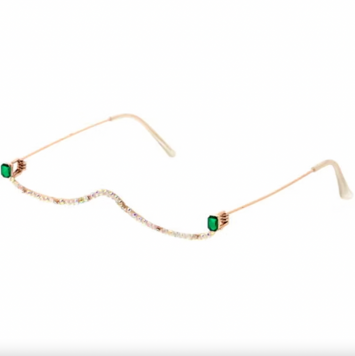 Rhinestone Embellished Frames w/ Jeweled Stones | Novelty Sunglasses NYC | Costume Eyewear