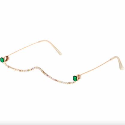 Rhinestone Embellished Frames w/ Jeweled Stones | Novelty Sunglasses NYC | Costume Eyewear