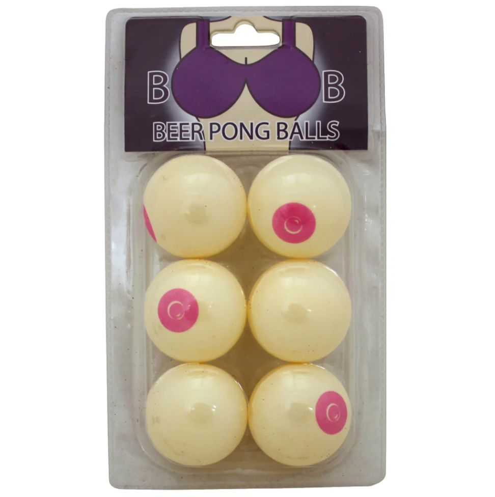 Boob Beer Pong Balls
