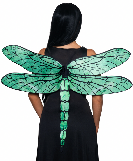 Green Dragonfly Wings | Costume Accessory NYC | Cosplay Accessories