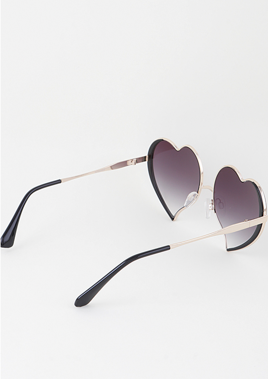 Bright Heart-Shaped Sunglasses | Novelty Sunglasses NYC | Costume Eyewear