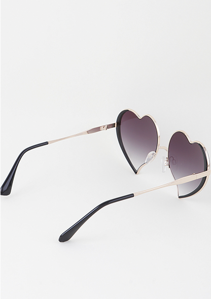 Bright Heart-Shaped Sunglasses | Novelty Sunglasses NYC | Costume Eyewear