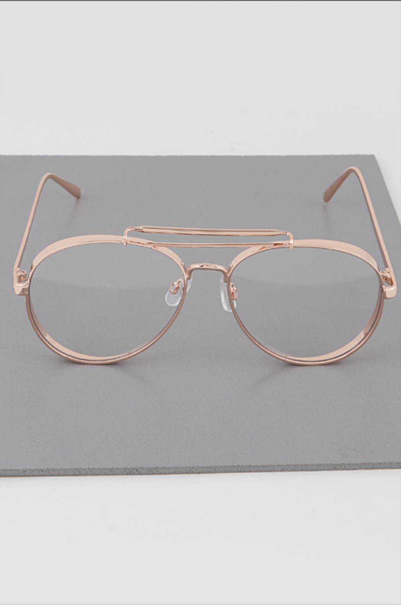 Metal Aviator Glasses | Novelty Sunglasses NYC | Costume Eyewear
