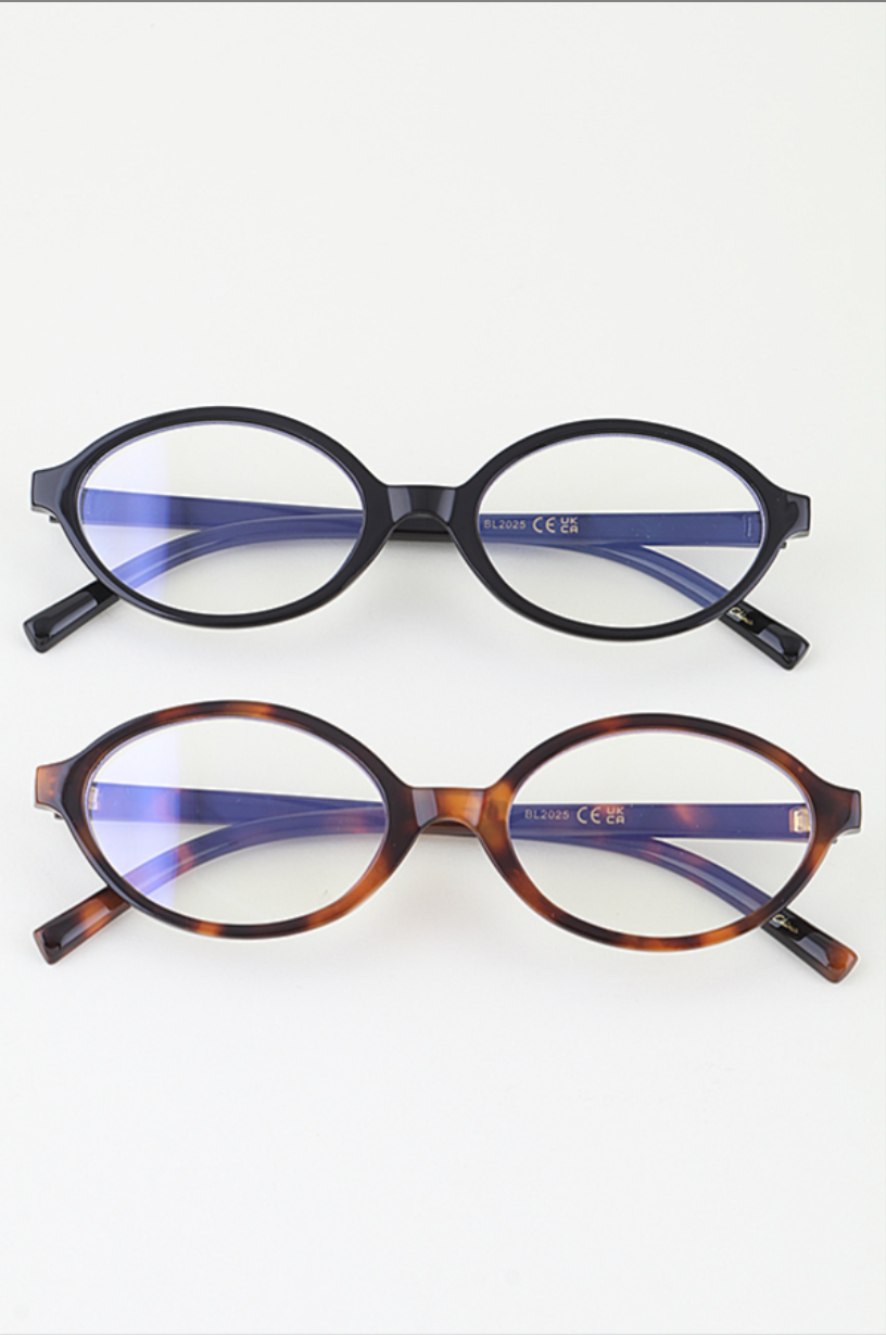 Minimal Blue-Light Blocker Sunglasses | Novelty Sunglasses NYC | Costume Eyewear