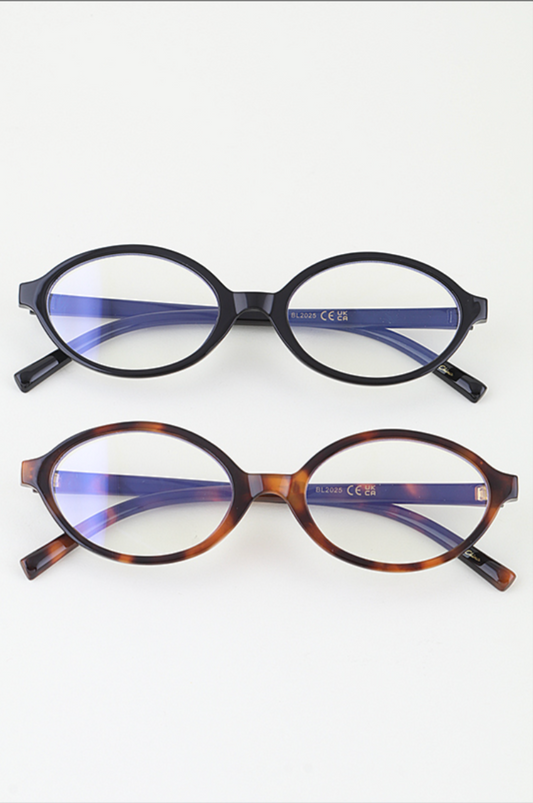 Minimal Blue-Light Blocker Sunglasses | Novelty Sunglasses NYC | Costume Eyewear