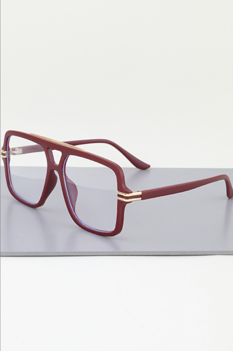 Chic & Straight - Modern Aviator Glasses | Novelty Sunglasses NYC | Costume Eyewear