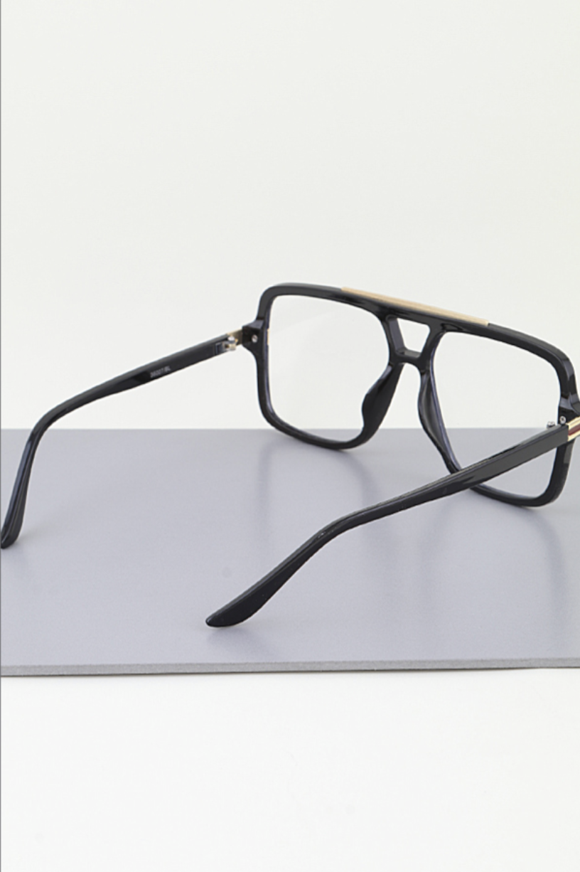 Chic & Straight - Modern Aviator Glasses | Novelty Sunglasses NYC | Costume Eyewear