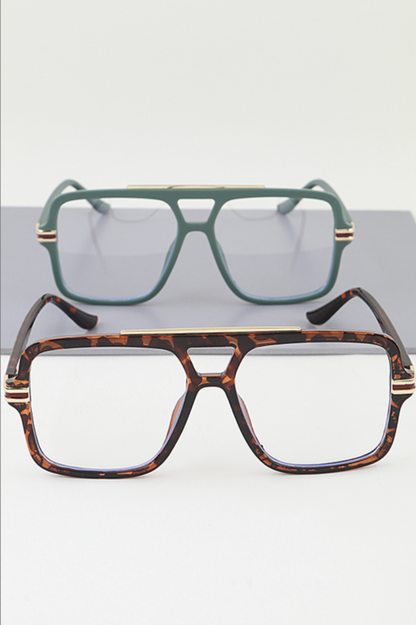 Chic & Straight - Modern Aviator Glasses | Novelty Sunglasses NYC | Costume Eyewear