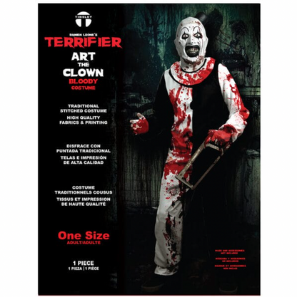 Terrifier Art the Clown Deluxe Costume | Halloween Costume NYC | Cosplay Costume Shop