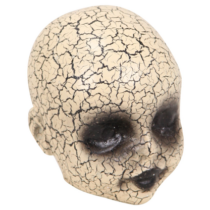 Creepy Cracked Doll Head