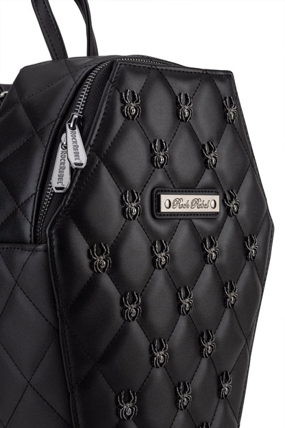 Spider Studded Coffin Backpack | NYC Costume Shop | Halloween & Cosplay Store