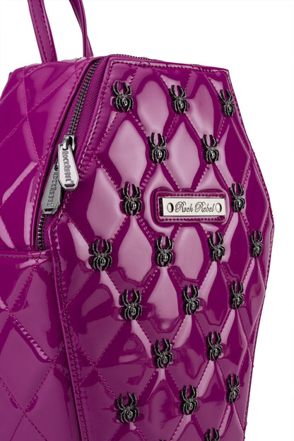 Spider Studded Coffin Backpack | NYC Costume Shop | Halloween & Cosplay Store