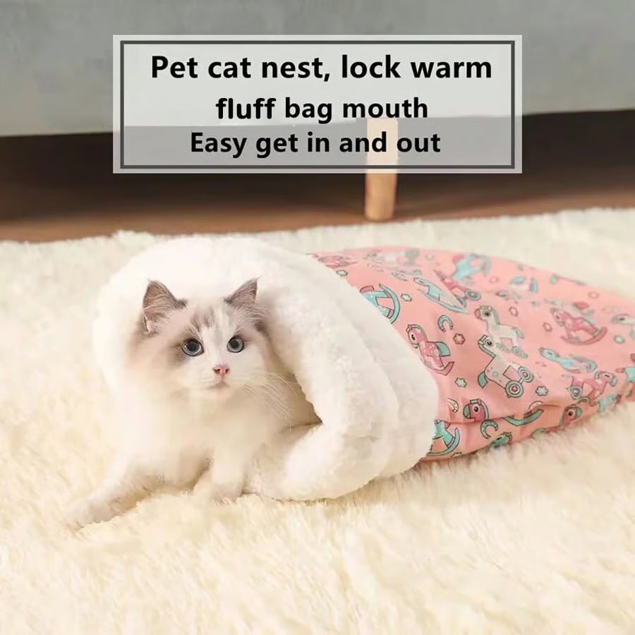 🔥🐾Cozy Pet Nest for Cats and Dogs