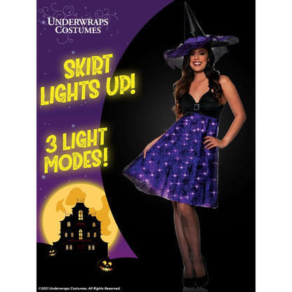 Boo Witch Light Up Women's Costume