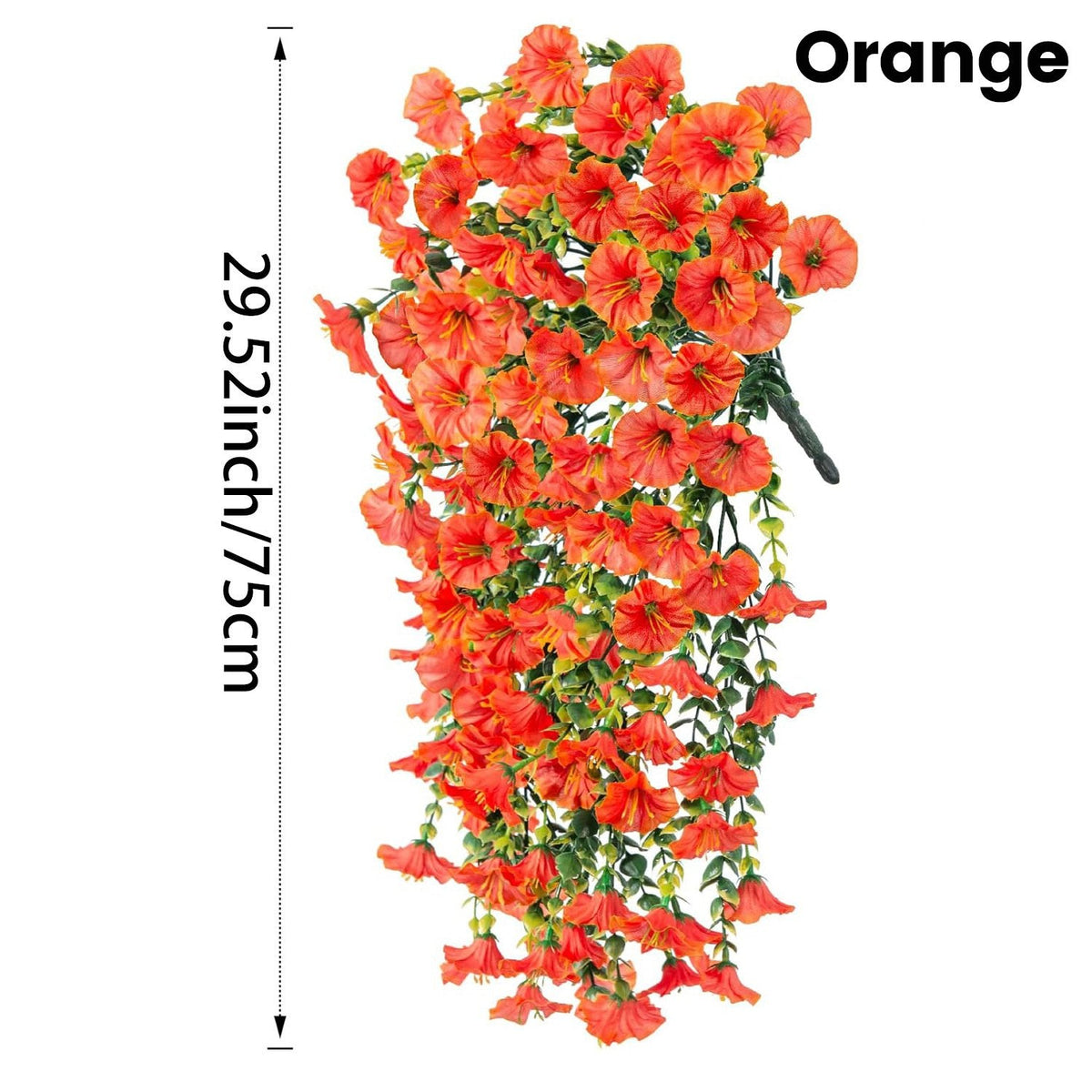 🌺 UV Resistant Hanging Artificial Morning Glory Vine 💖
