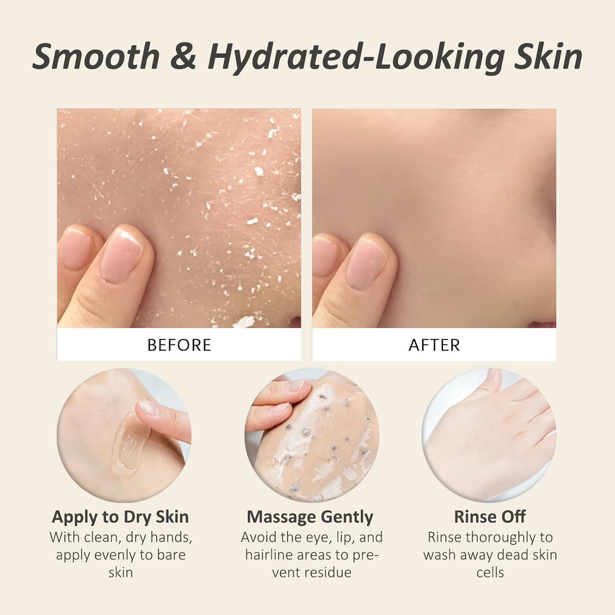 🍃 GreenGlow Triple Enzyme Exfoliating Gel – Gentle Skin Polish with Green Tea
