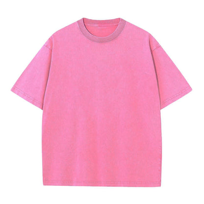 1/4 Pack Oversized T shirts for Men Gym Vintage Heavyweight T Shirts Cotton Workout Acid Wash Baggy Tees