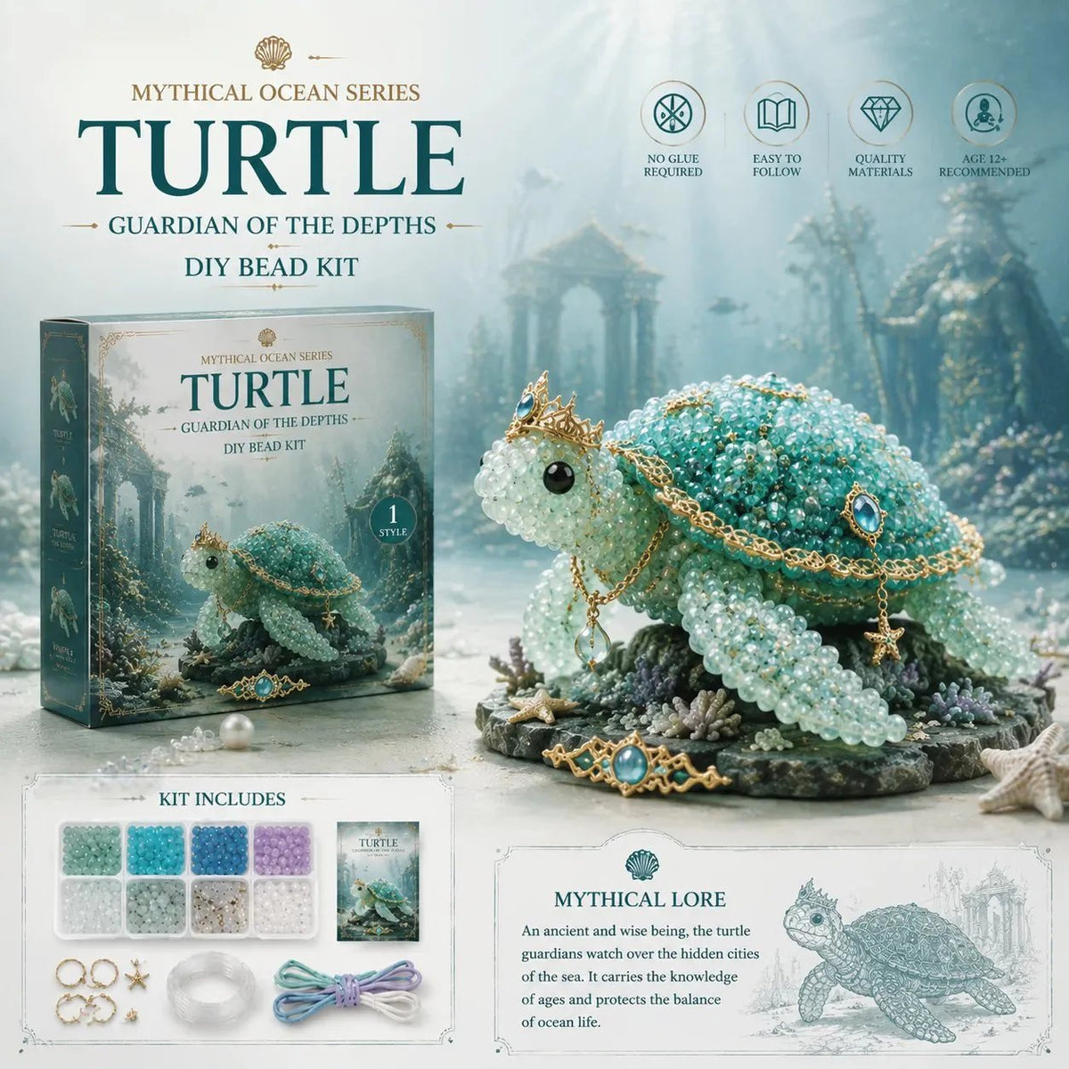 Last Day 50% OFF - 🌊 Mythical Ocean DIY Bead Kit