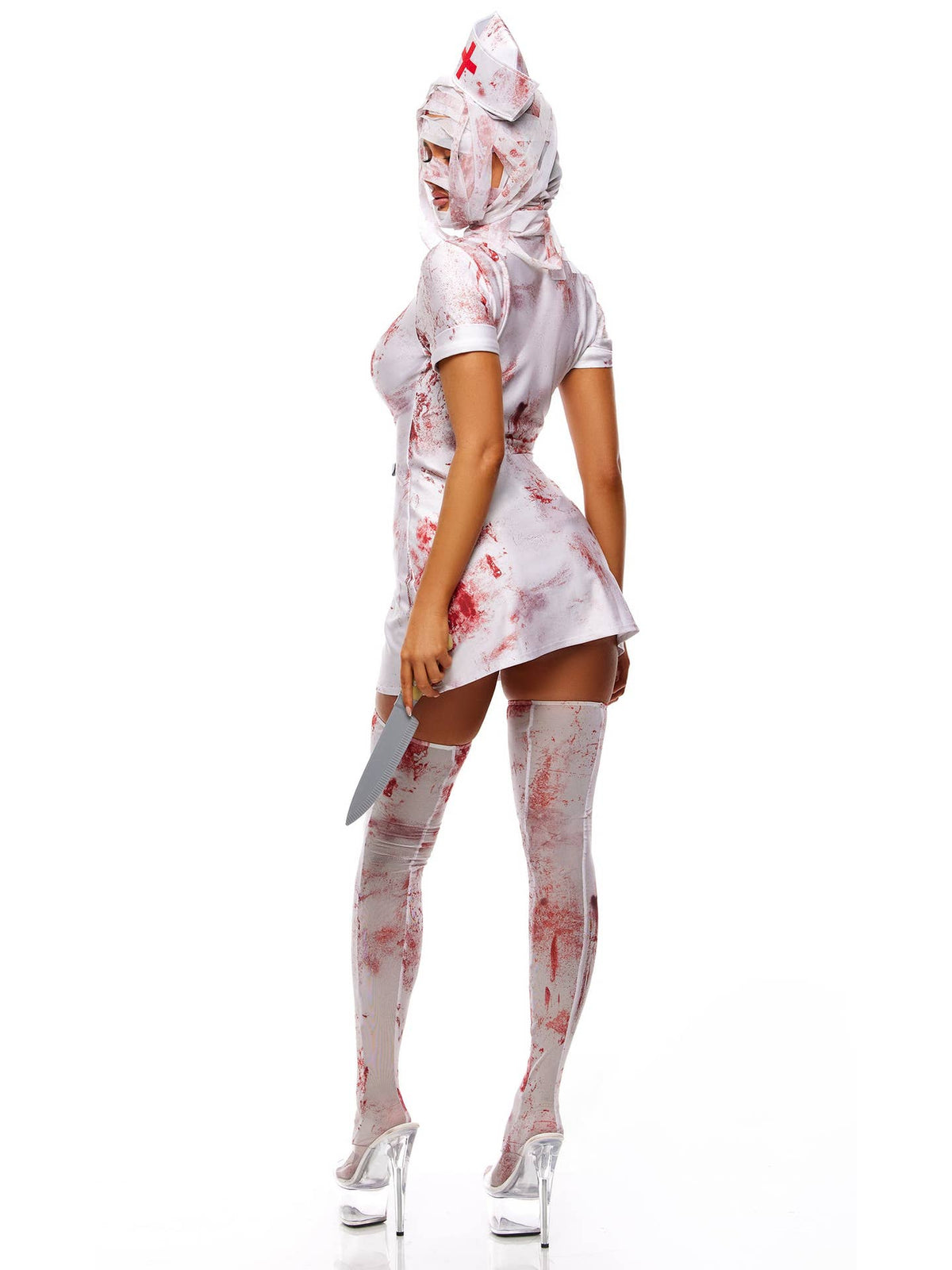 Silent Care Women's Sexy Nurse Costume | NYC Halloween Costume Shop | Sexy Costume for Women