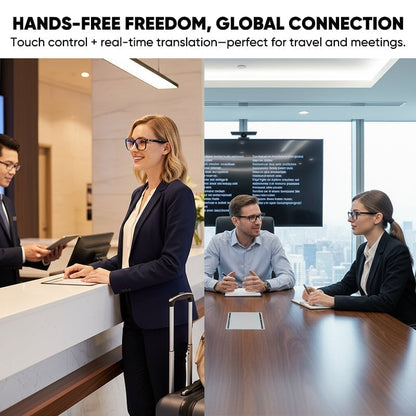 🤖AI Smart Wireless Bluetooth Translation Glasses