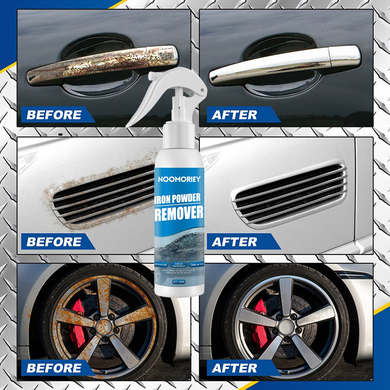 ✨ 2026 Car Rust Remover Spray | Iron Powder Cleaner & Rust Inhibitor for Auto