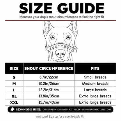 🐺🧛Scary Fang Dog Muzzle – Soft Latex Halloween Pet Accessory