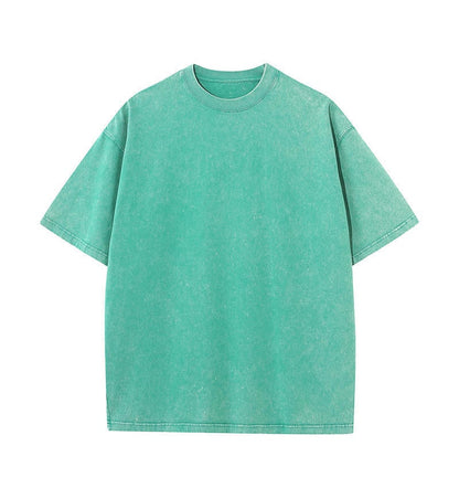 1/4 Pack Oversized T shirts for Men Gym Vintage Heavyweight T Shirts Cotton Workout Acid Wash Baggy Tees