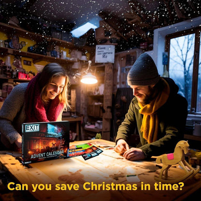 🎄 Escape the Workshop! Advent Calendar – 🗝️✨ 24 Days of Puzzle Adventure & Fun