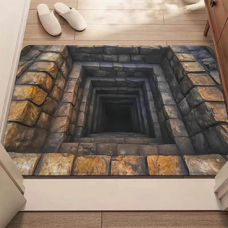 ✨Endless Abyss Illusion Doormat – Mind-Bending 3D Visual Effect