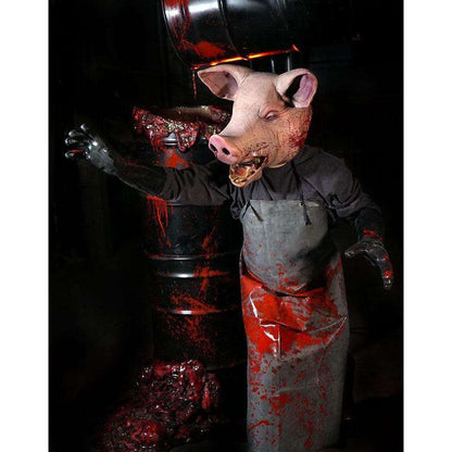 Butcher Barrel Shock Animated Prop | Haunted House Prop NYC | Halloween Prop Store