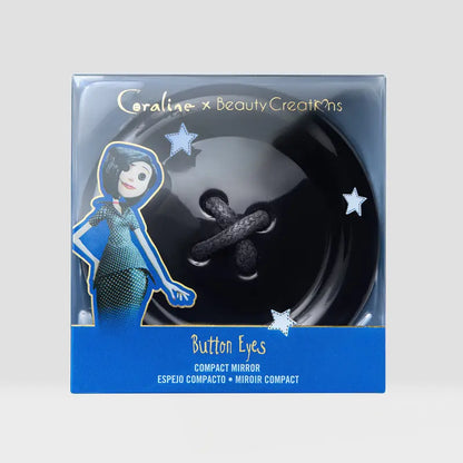 "Button Eyes" Compact Mirror
