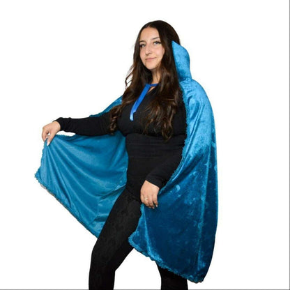 Velvet Moon & Star Witch Cape