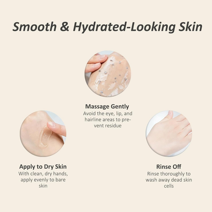 🍃 GreenGlow Triple Enzyme Exfoliating Gel – Gentle Skin Polish with Green Tea