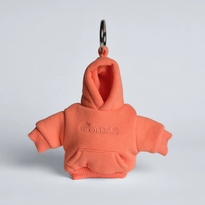 🧸 Mini Hoodie Keychain – Cute Stress Ball Charm, Clip-On Design, Squeeze & Relax, Fun Gift for Women, Teens & Friends